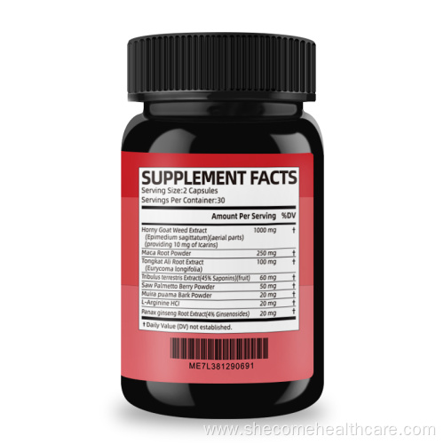 Herbal Health Supplement honey goat weed with maca